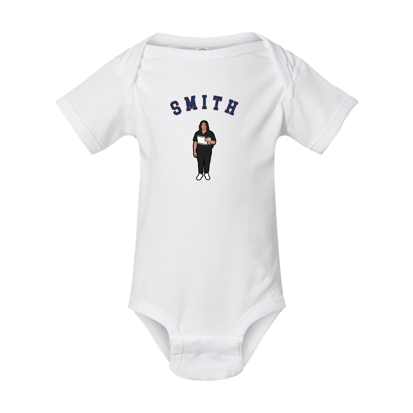 Baby Onesie — Shirsey Arch in White