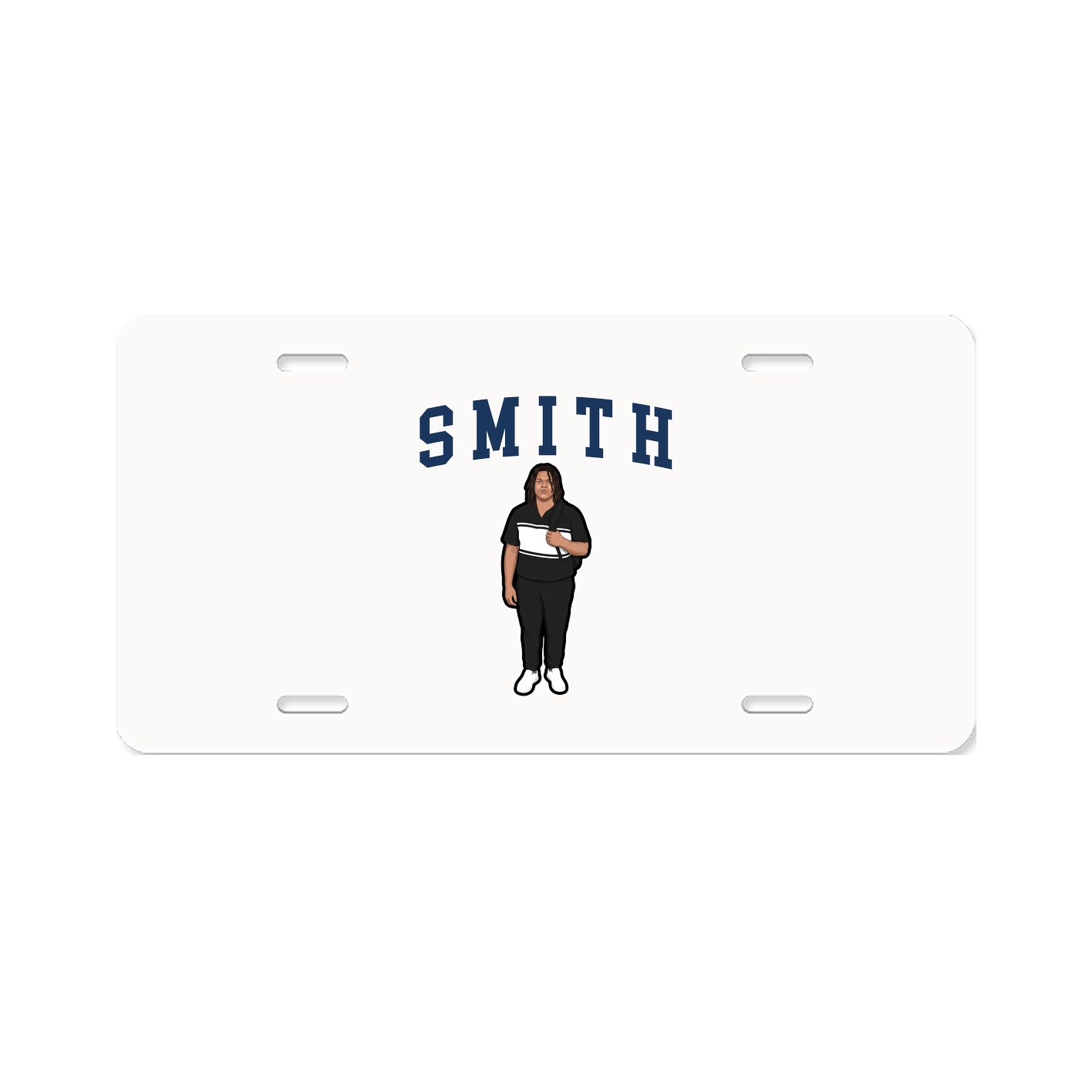 License Plate — Shirsey in Classic