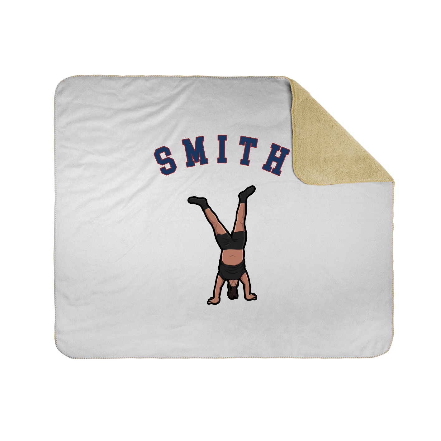 Throw Blanket — Shirsey Arch in White