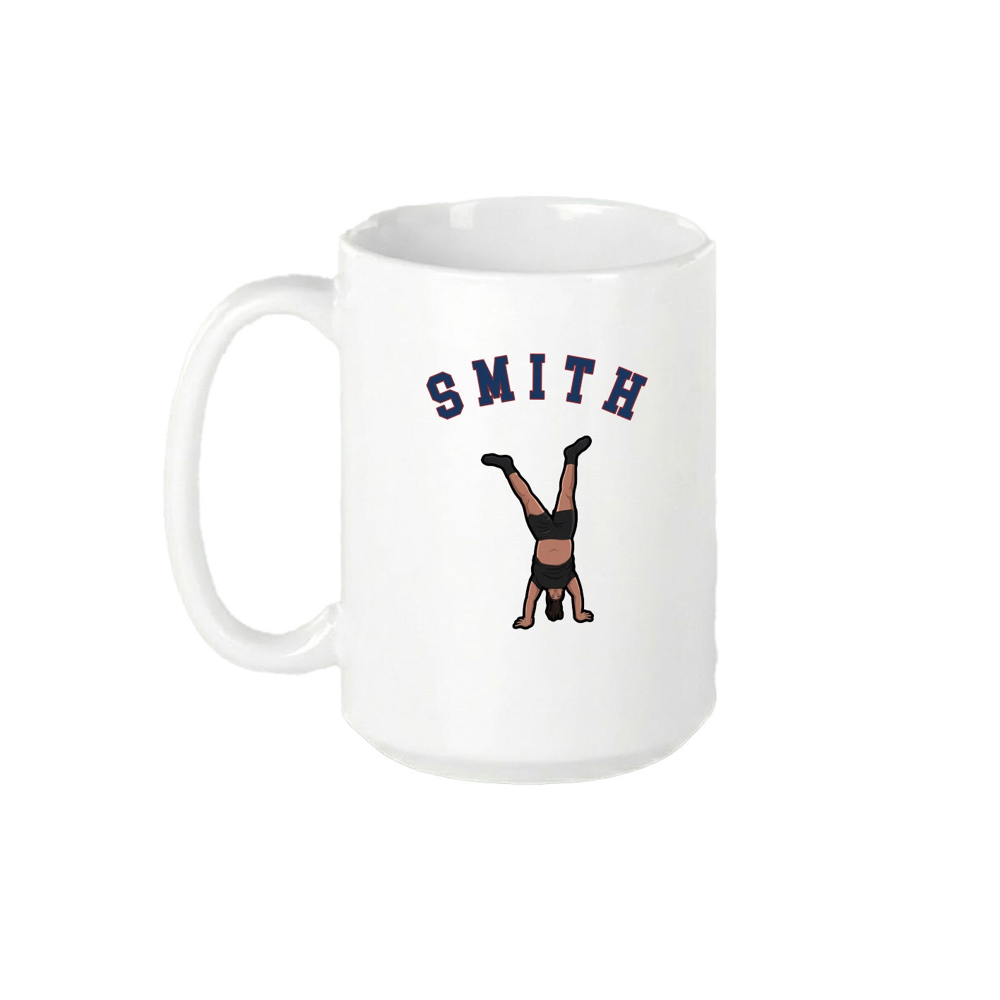 15oz Coffee Mug — Shirsey Arch in White