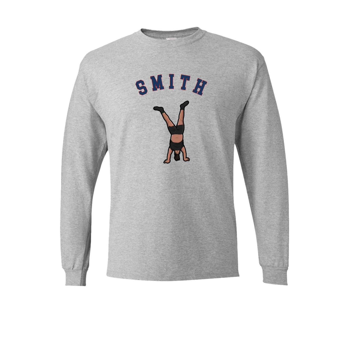 Long Sleeve Tee — Shirsey Arch in Grey