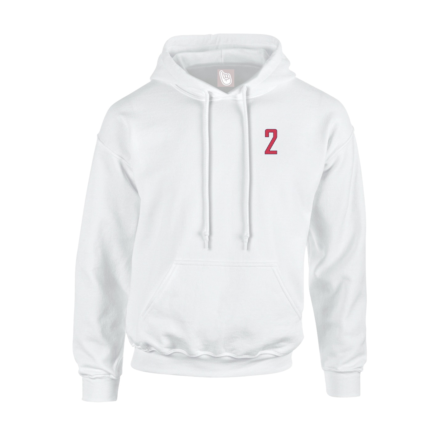 Hoodie — Front Shirsy in White