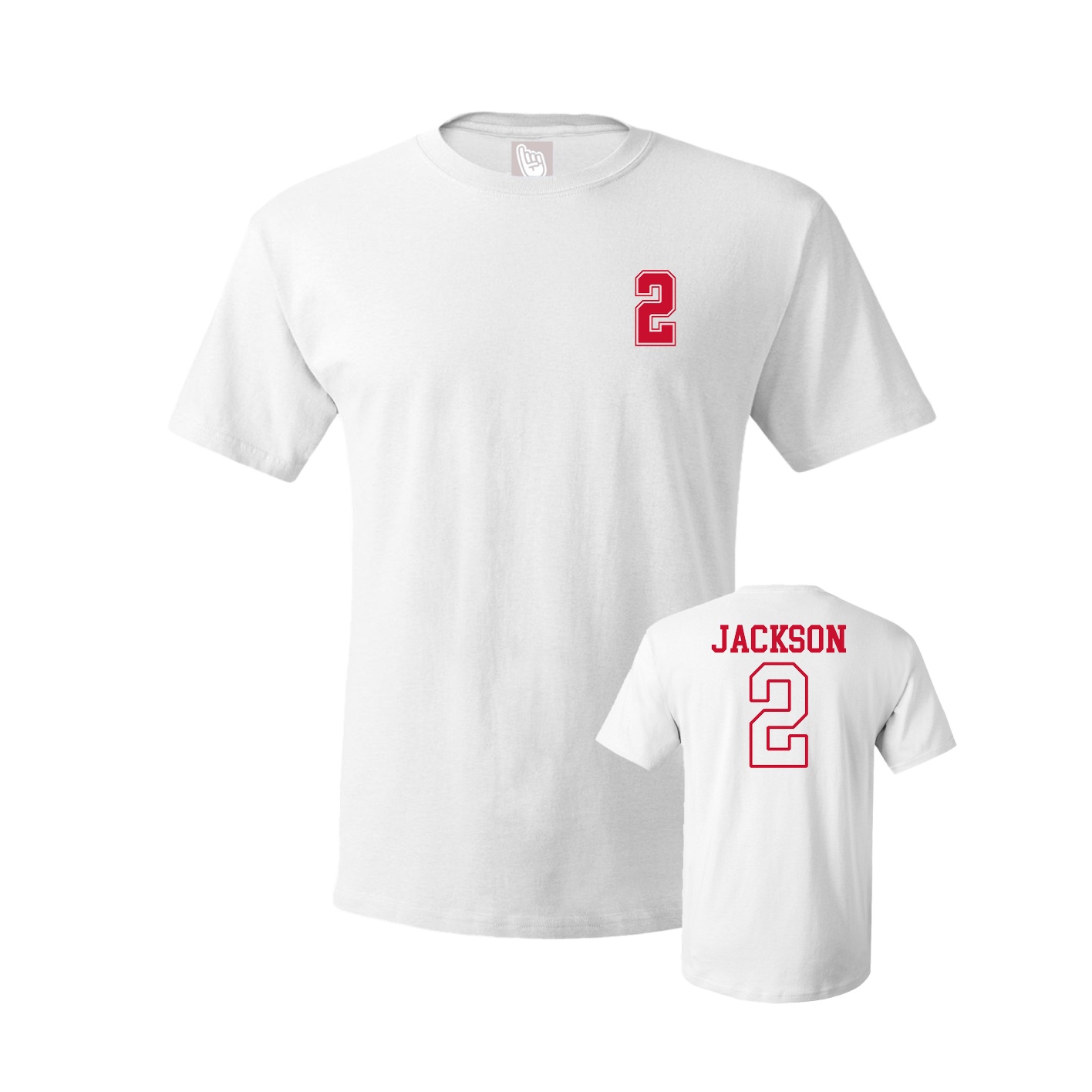 Tee — Chest Back in White