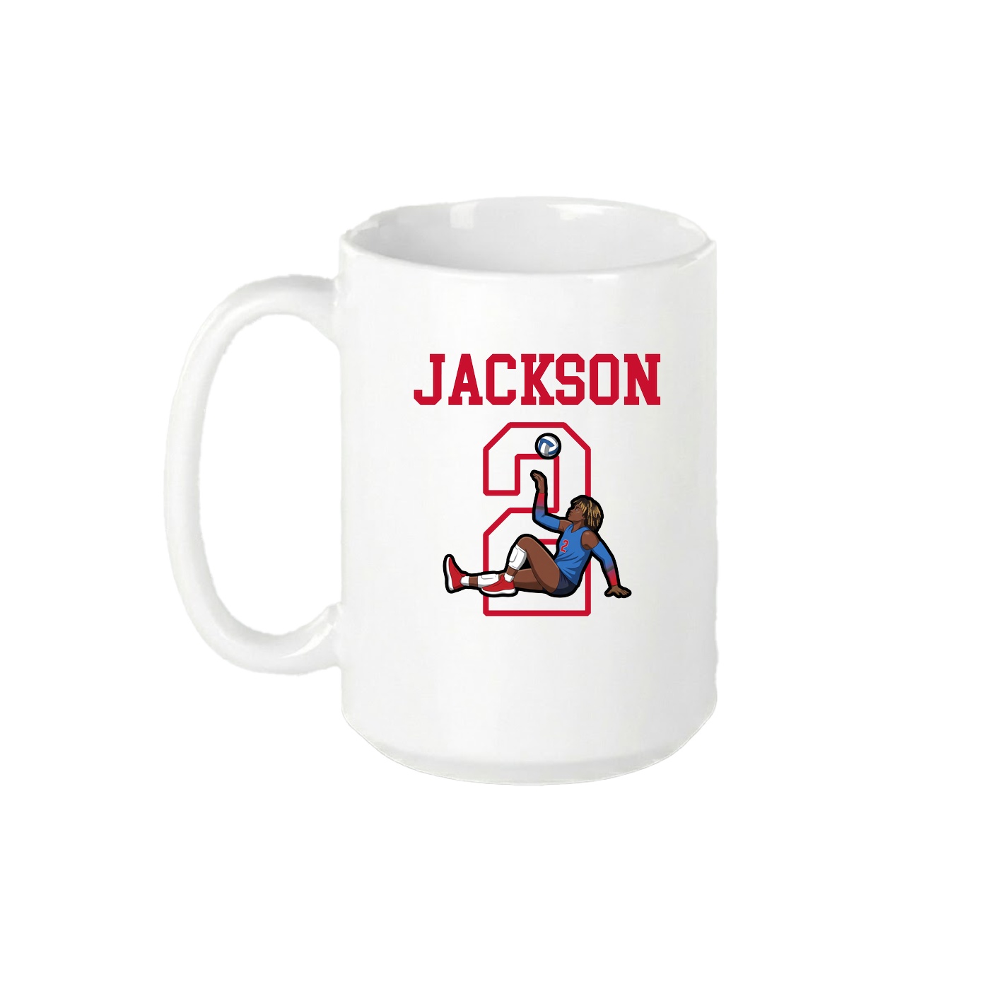 15oz Coffee Mug — Shirsey in White