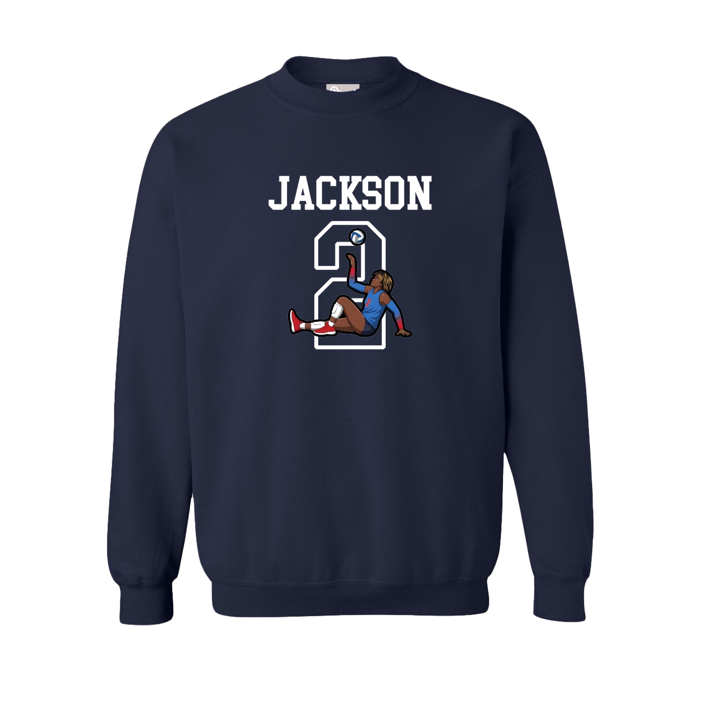 Fleece Crew — Shirsey in Navy