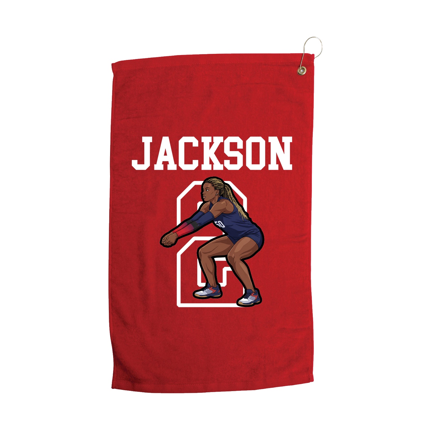 Golf Towel — Shirsey in Red