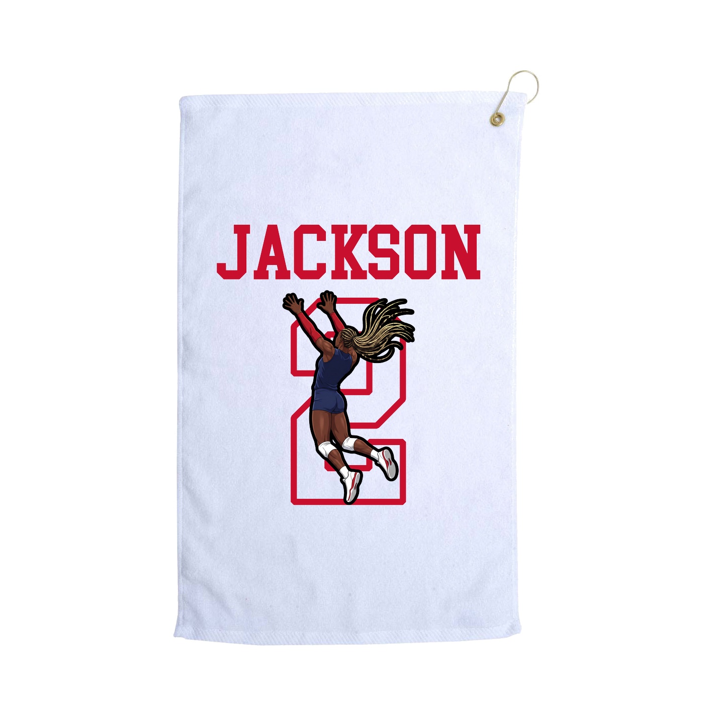 Golf Towel — Shirsey in White