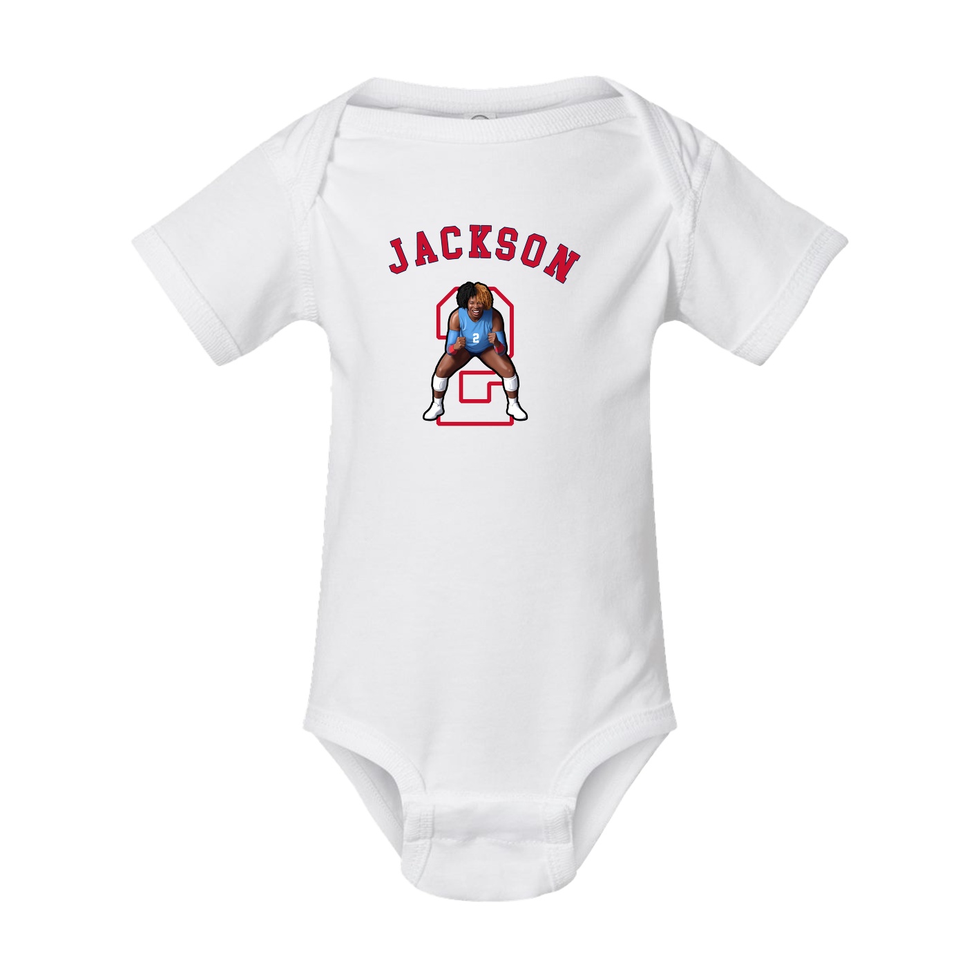 Baby Onesie — Shirsey Arch in White