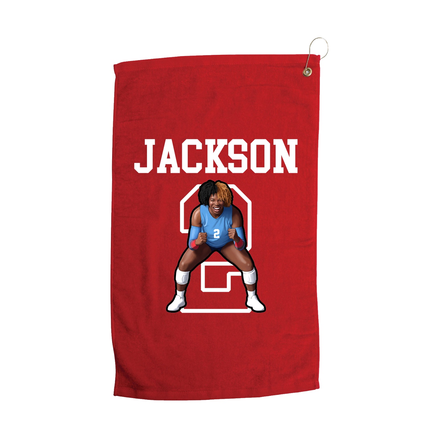 Golf Towel — Shirsey in Red