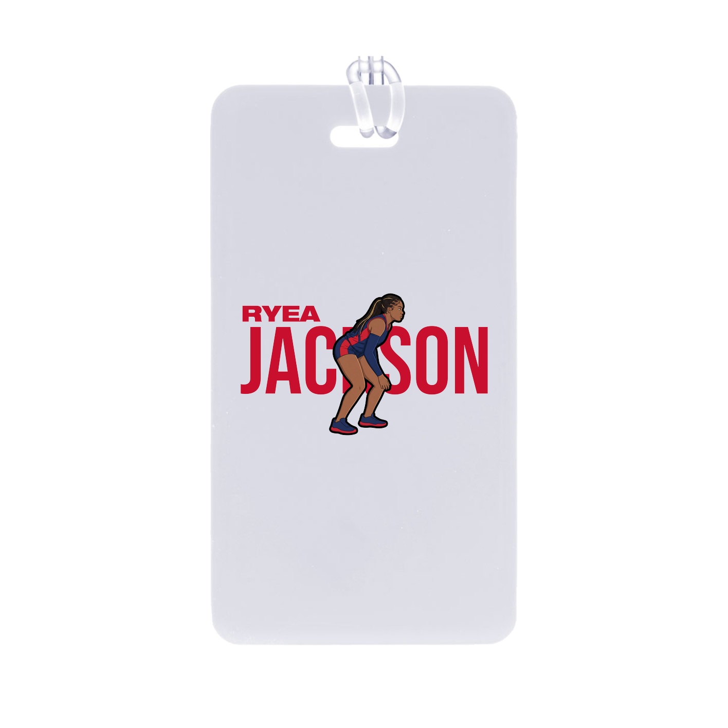 Bag Tag — Player Name in Classic