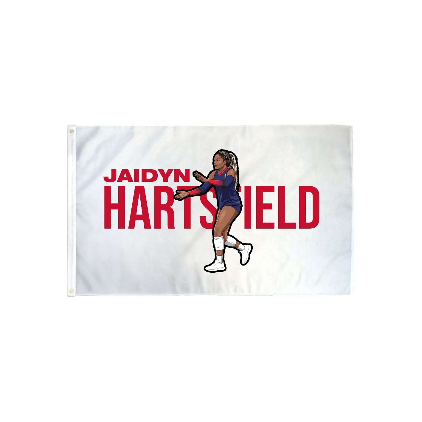3x5 Flag — Player Name in Classic