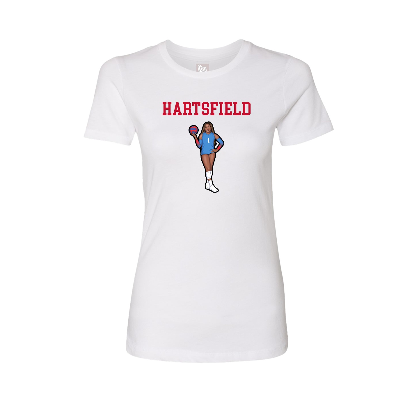 Fitted Women's Tee — Shirsey in White