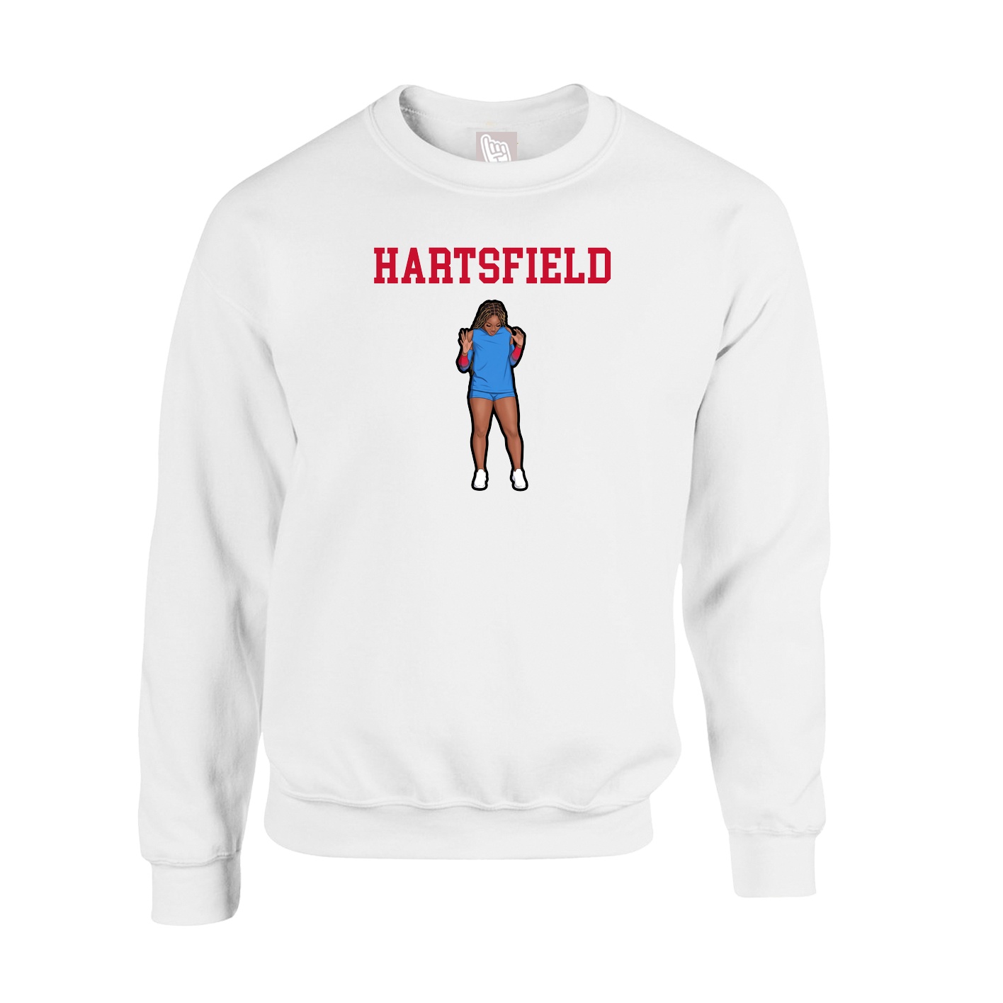 Fleece Crew — Shirsey in White