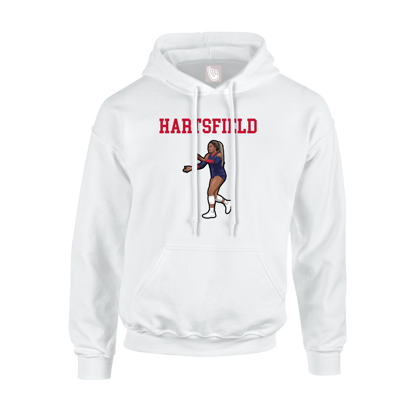 Hoodie — Shirsey in White