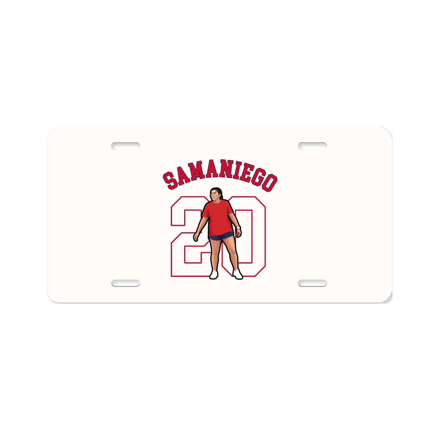 License Plate — Shirsey Arch in Classic