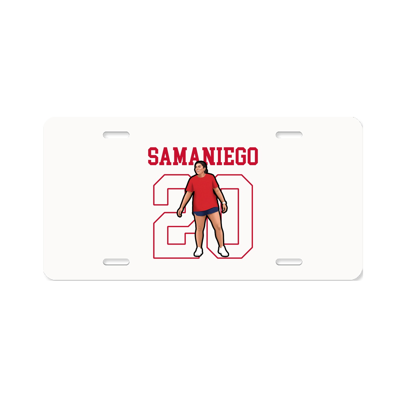 License Plate — Shirsey in Classic