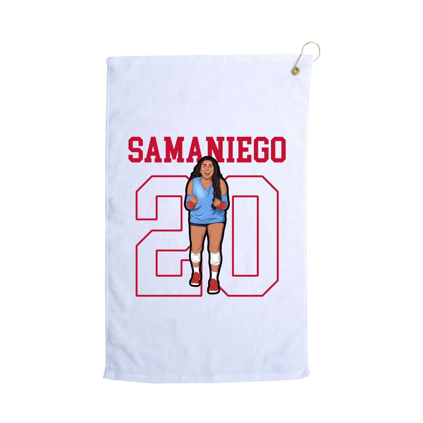 Terry Velour Golf Towel