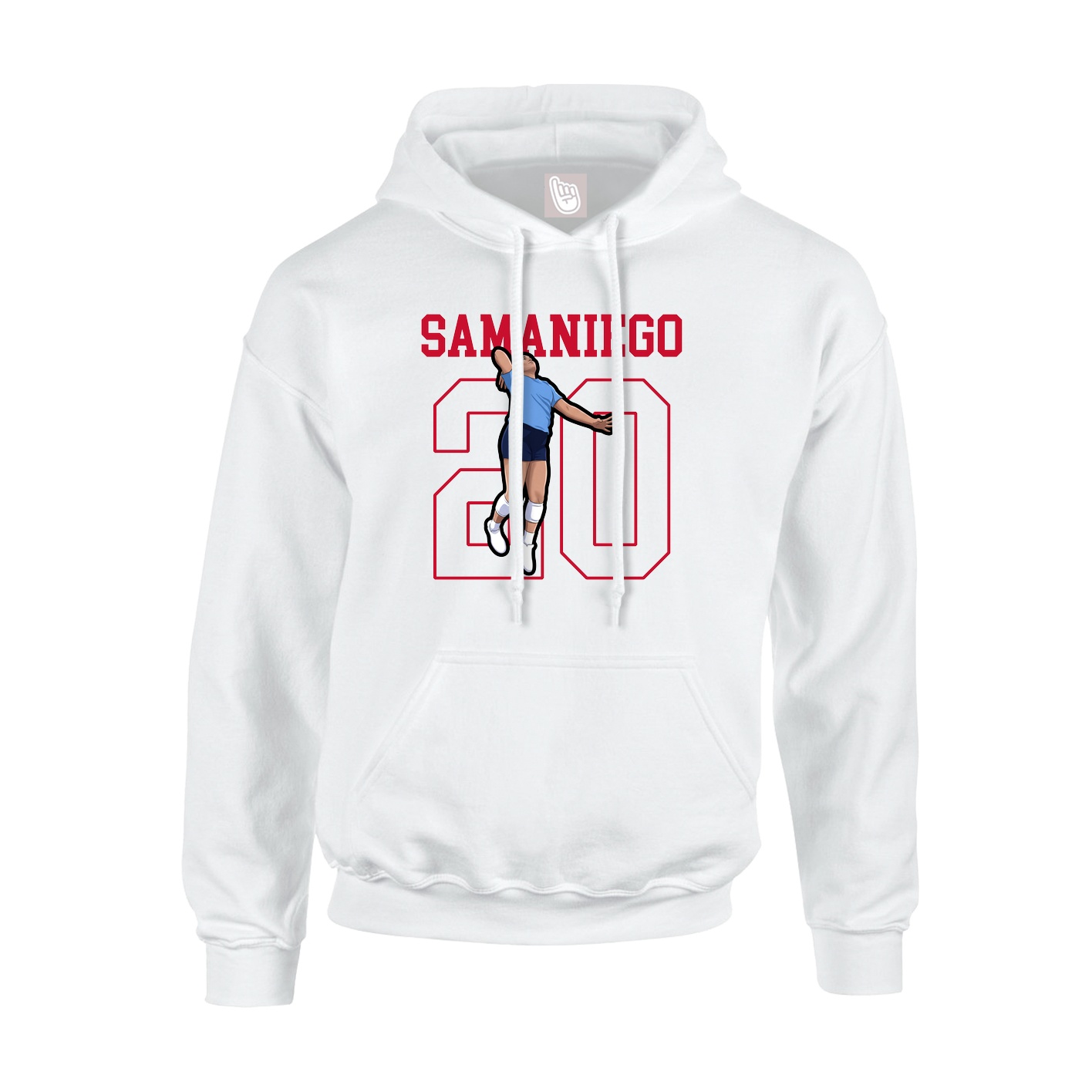 Youth Hoodie — Shirsey in White