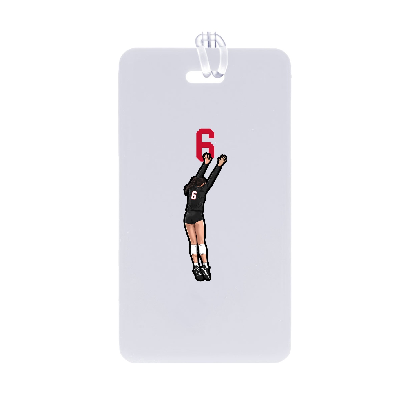 Bag Tag — Number Top in Classic