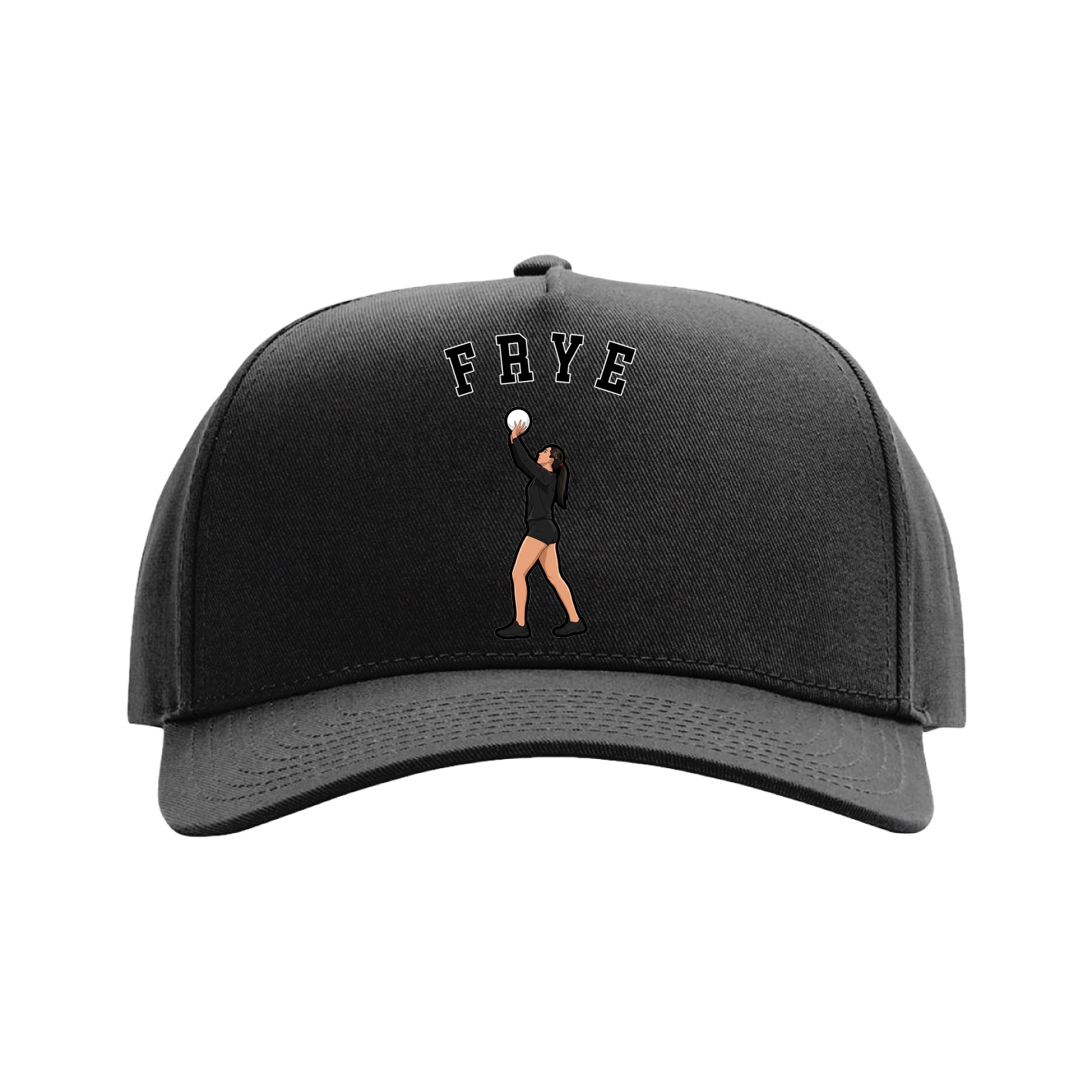 Full Fabric Five-Panel Champ Cap