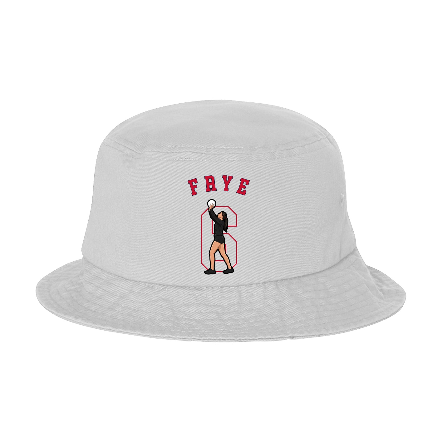 Bucket Cap — Shirsey Arch in White