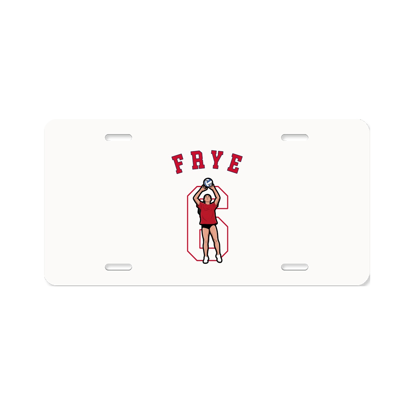 License Plate — Shirsey Arch in Classic