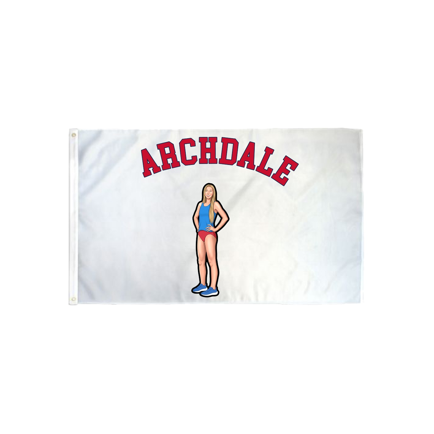 3x5 Flag — Shirsey Arch in Classic