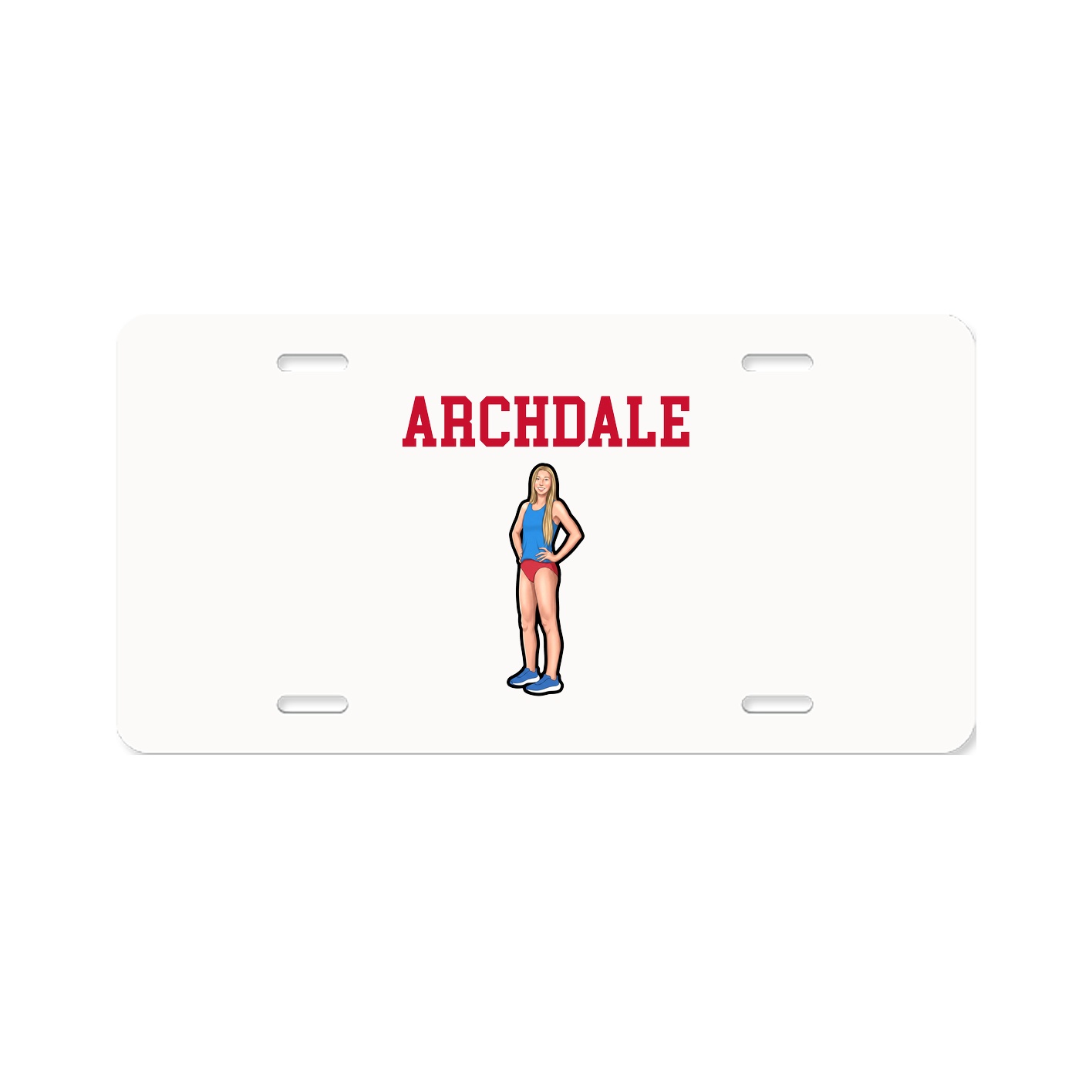 License Plate — Shirsey in Classic
