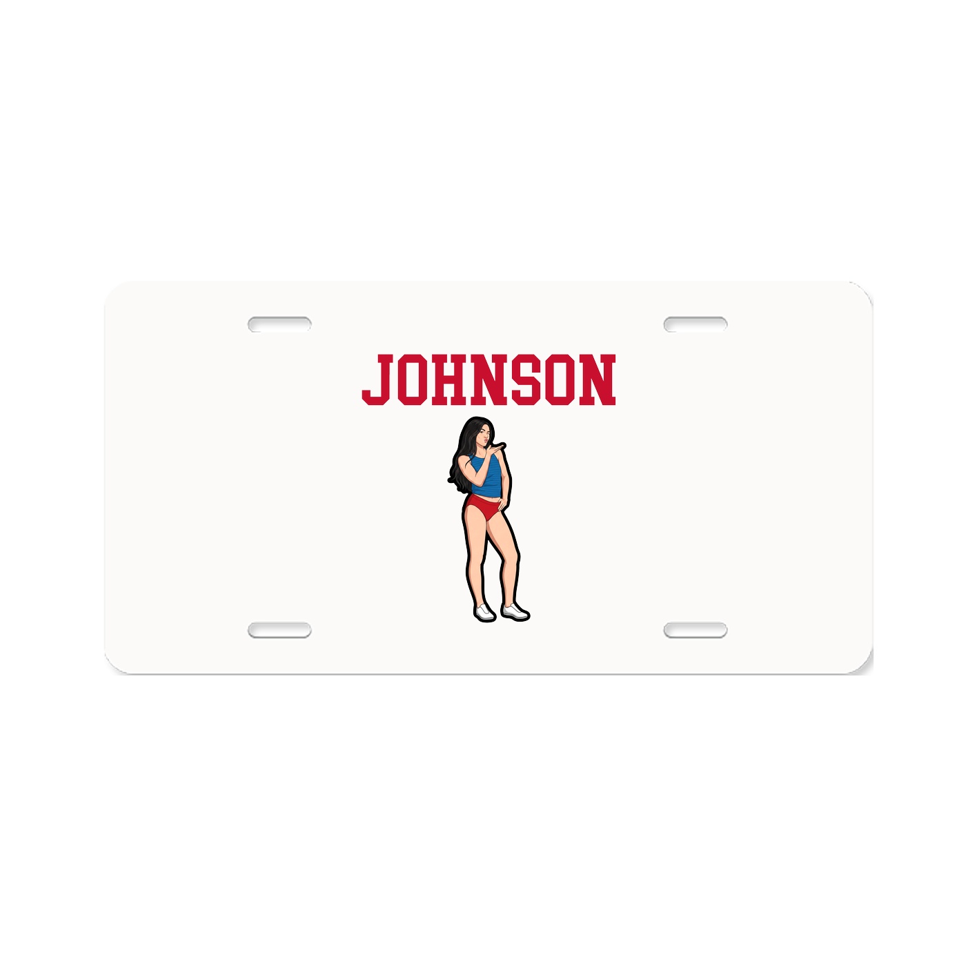 License Plate — Shirsey in Classic