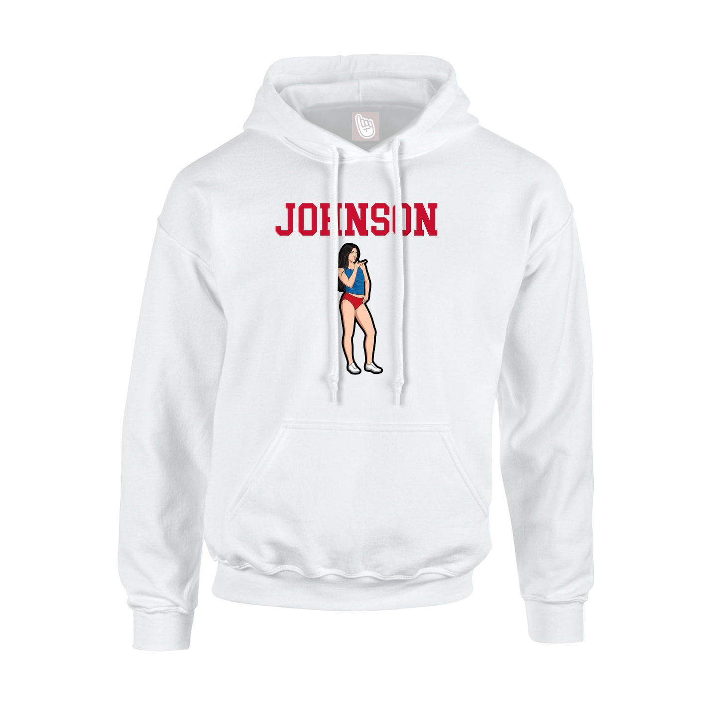 Youth Hoodie — Shirsey in White