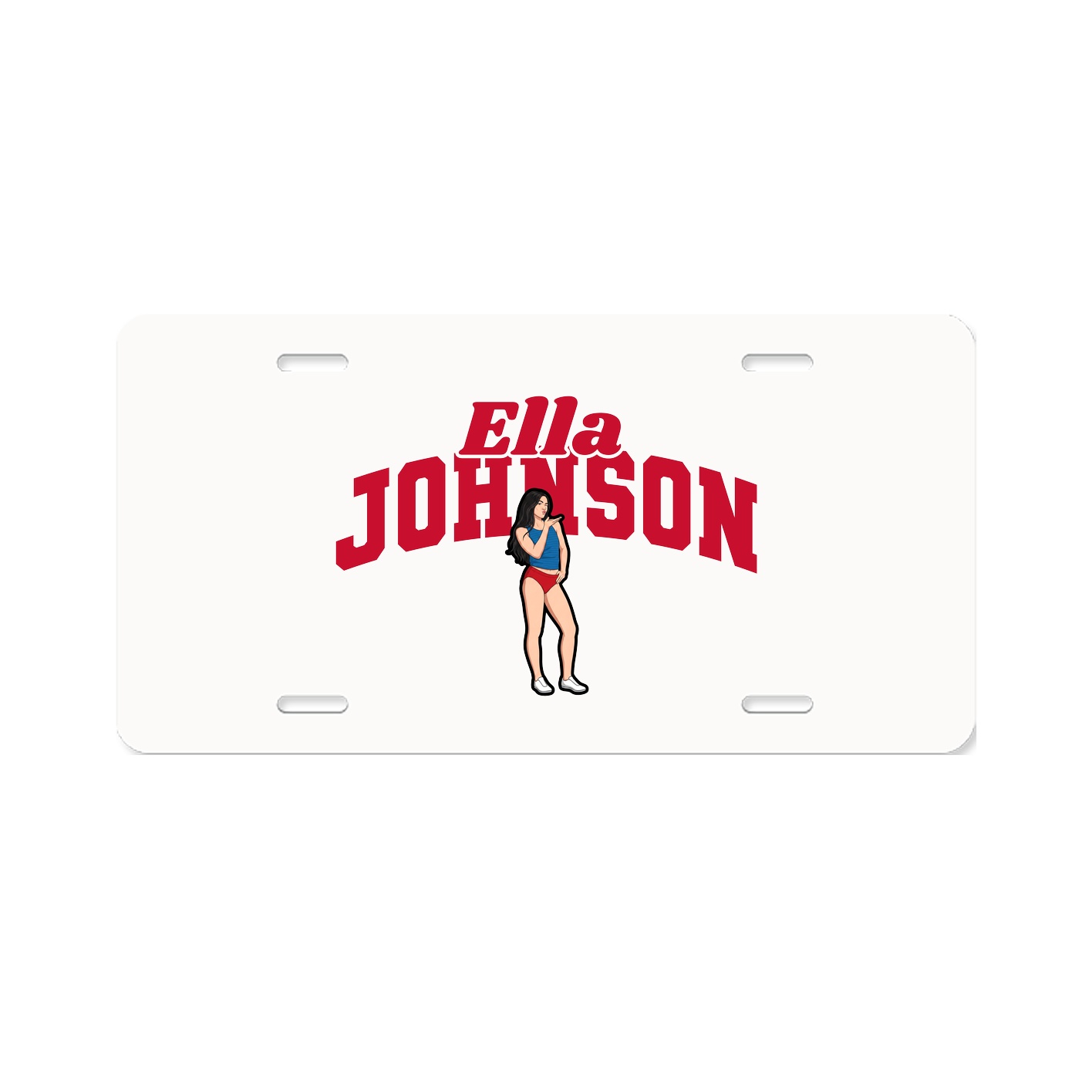 License Plate — Signature Arch in Classic