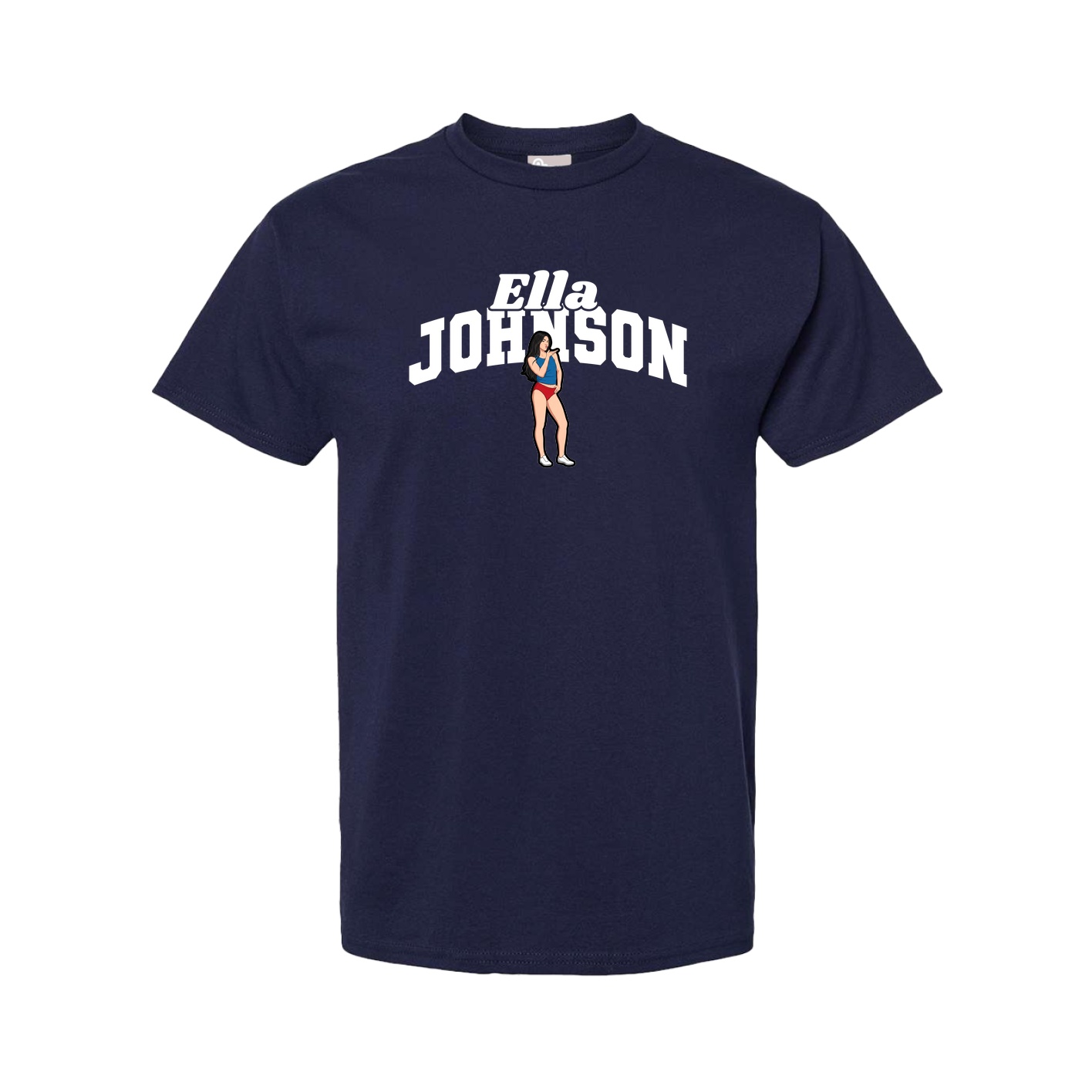 Youth Tee — Signature Arch in Navy