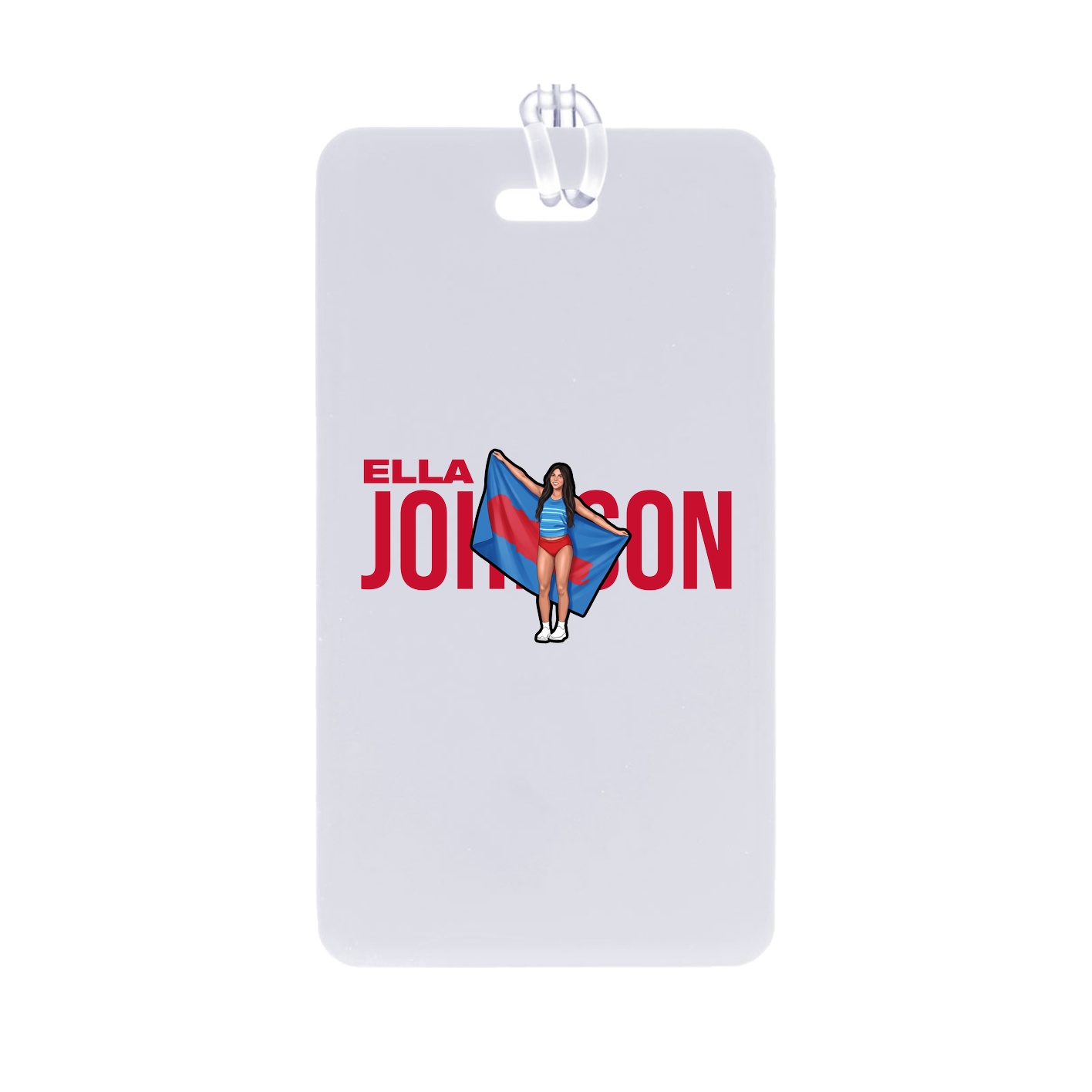 Bag Tag — Player Name in Classic