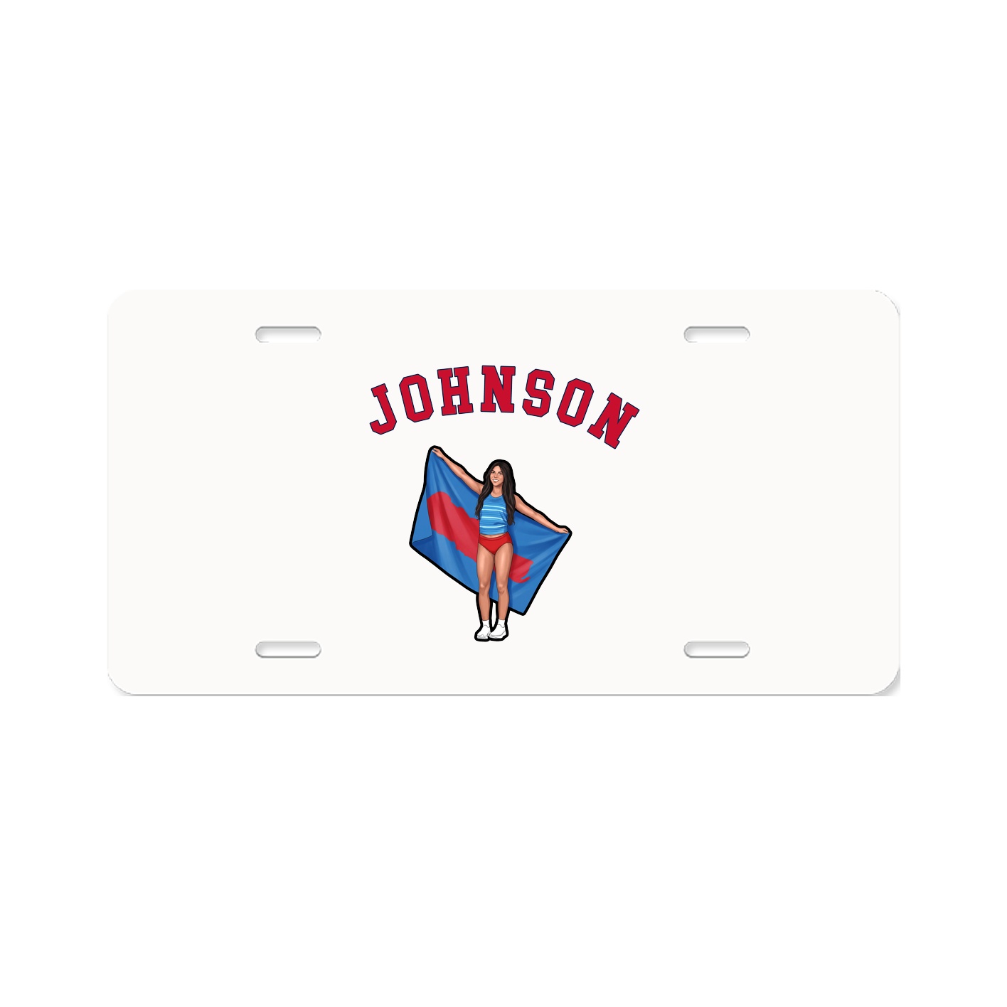 License Plate — Shirsey Arch in Classic