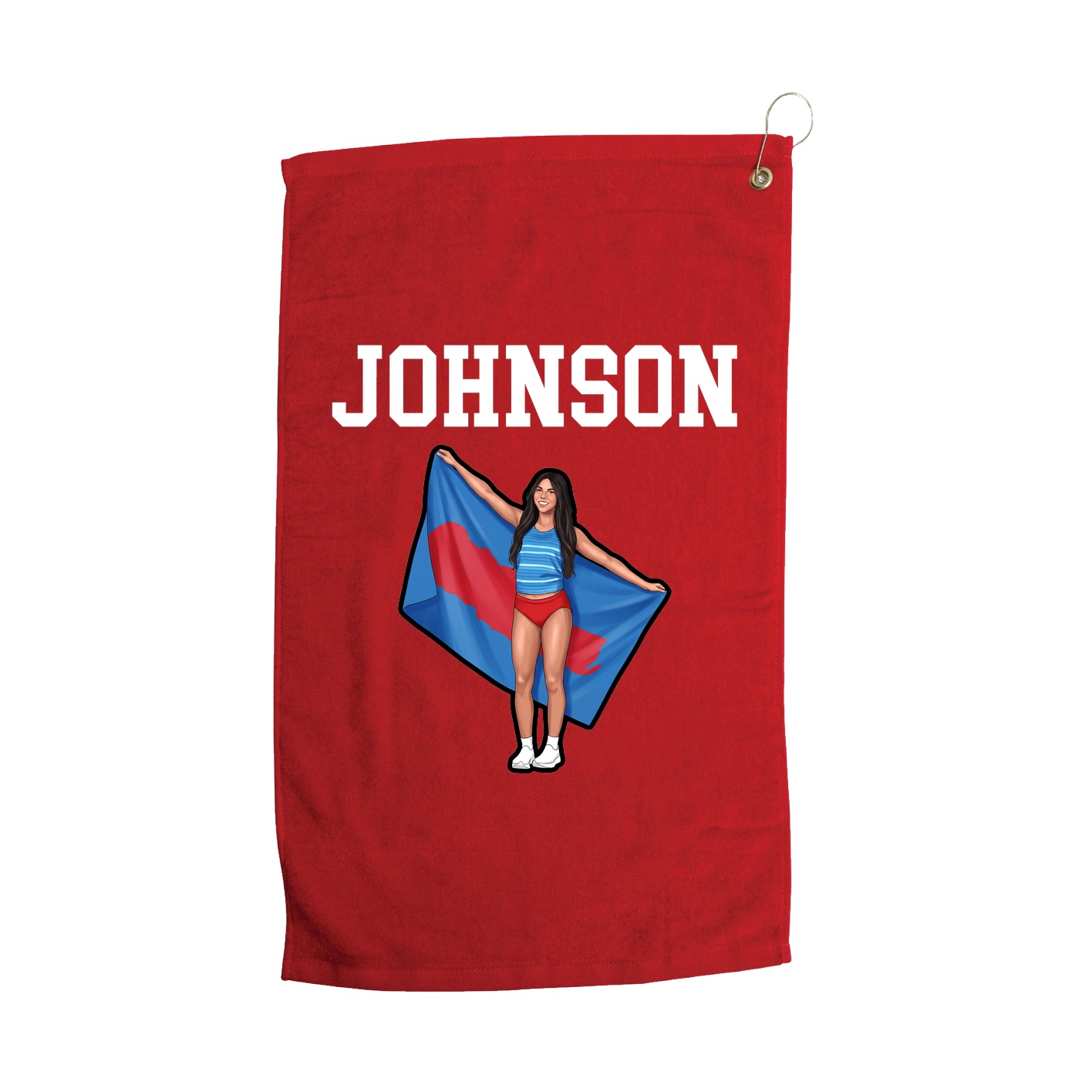 Golf Towel — Shirsey in Red