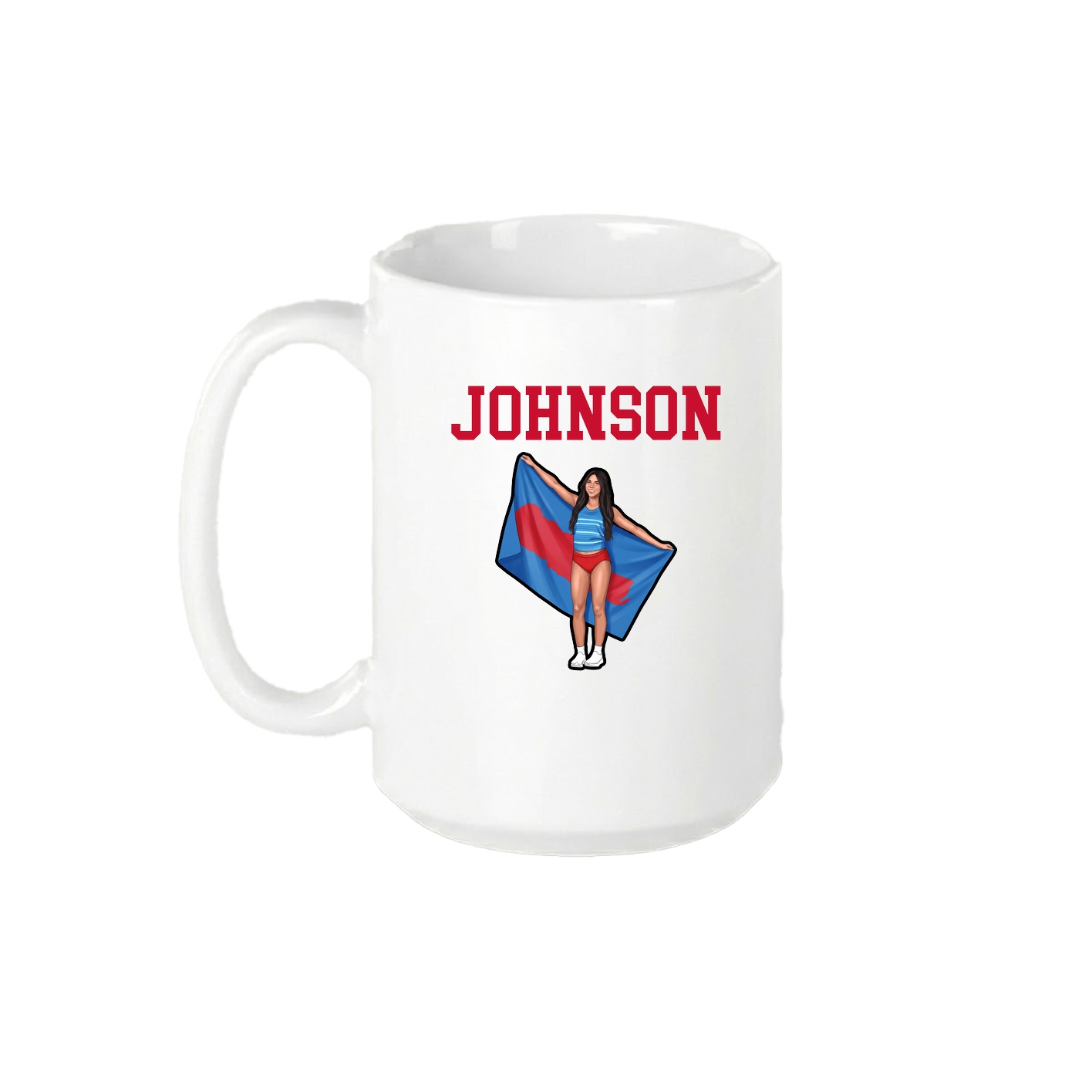15oz Coffee Mug — Shirsey in White