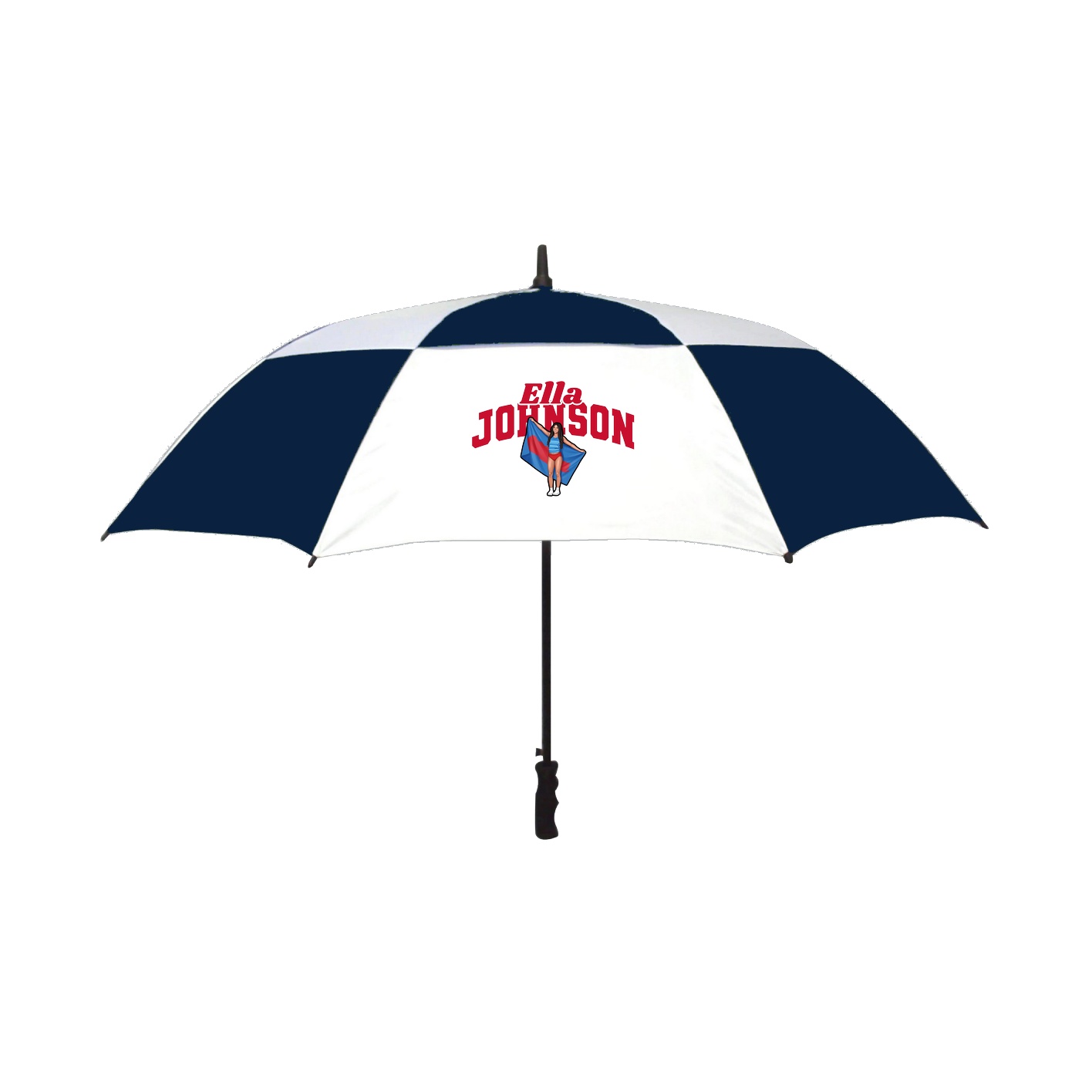 Golf Umbrella — Signature Arch in Navy
