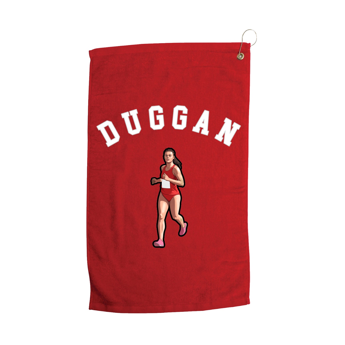 Golf Towel — Shirsey Arch in Red