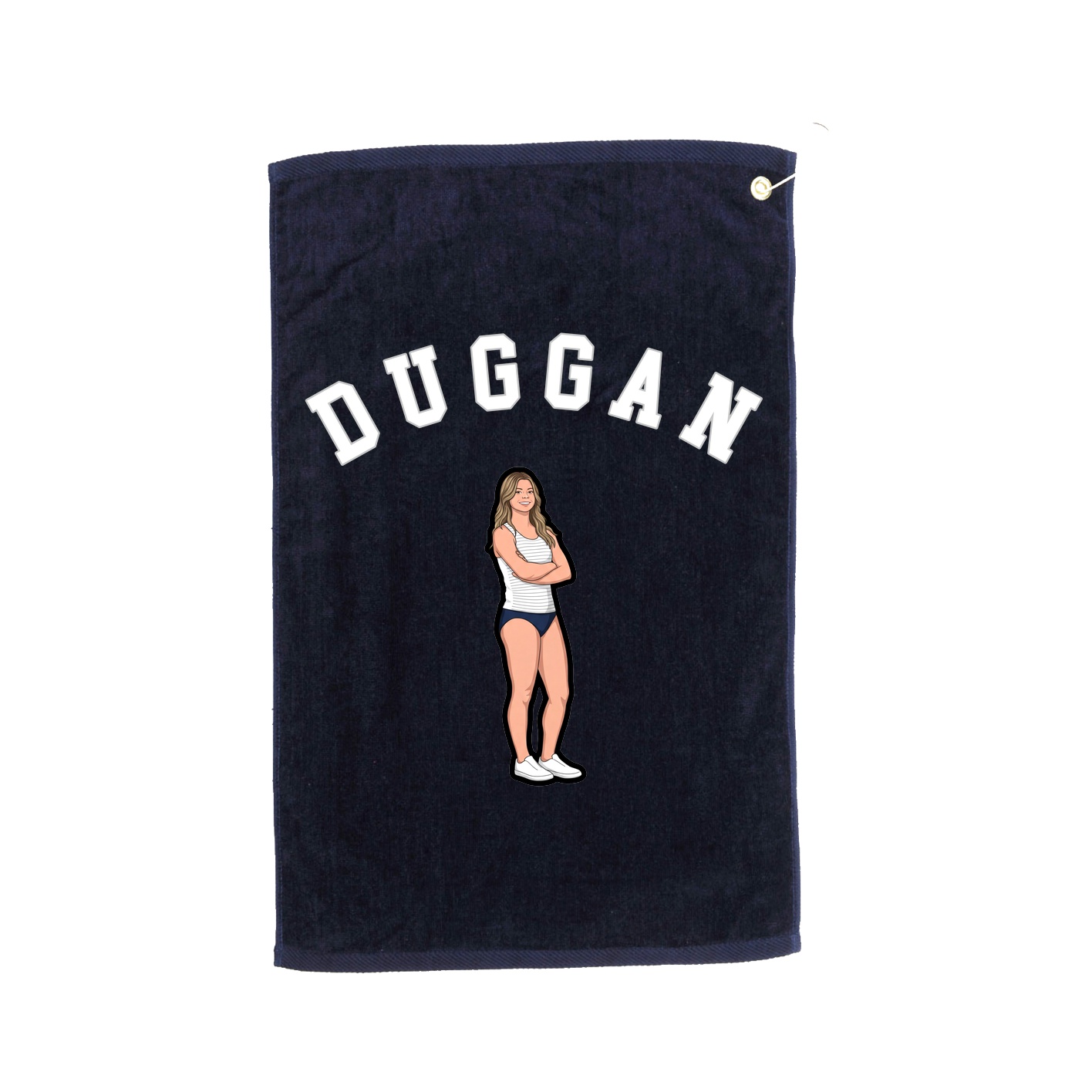 Golf Towel — Shirsey Arch in Navy