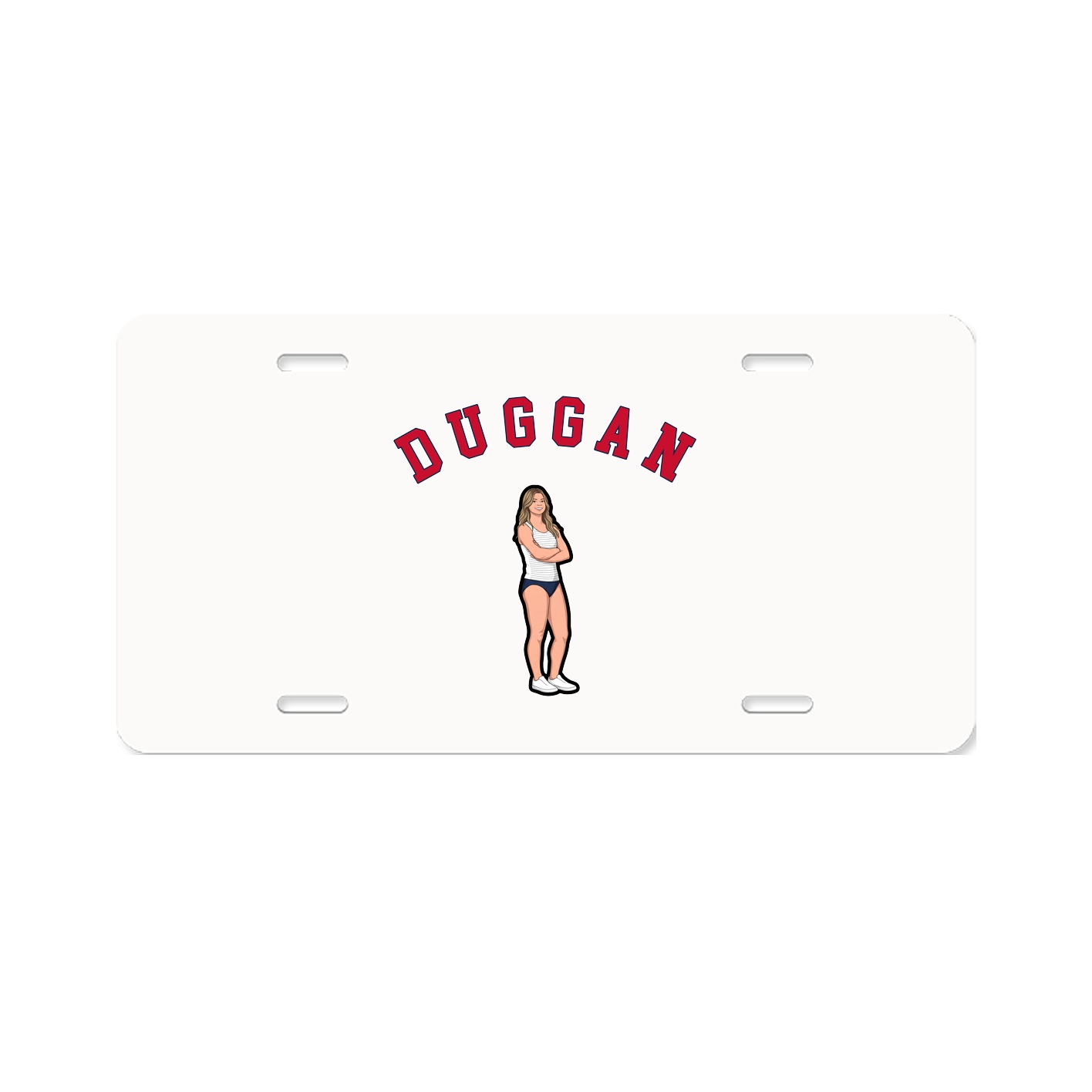 License Plate — Shirsey Arch in Classic