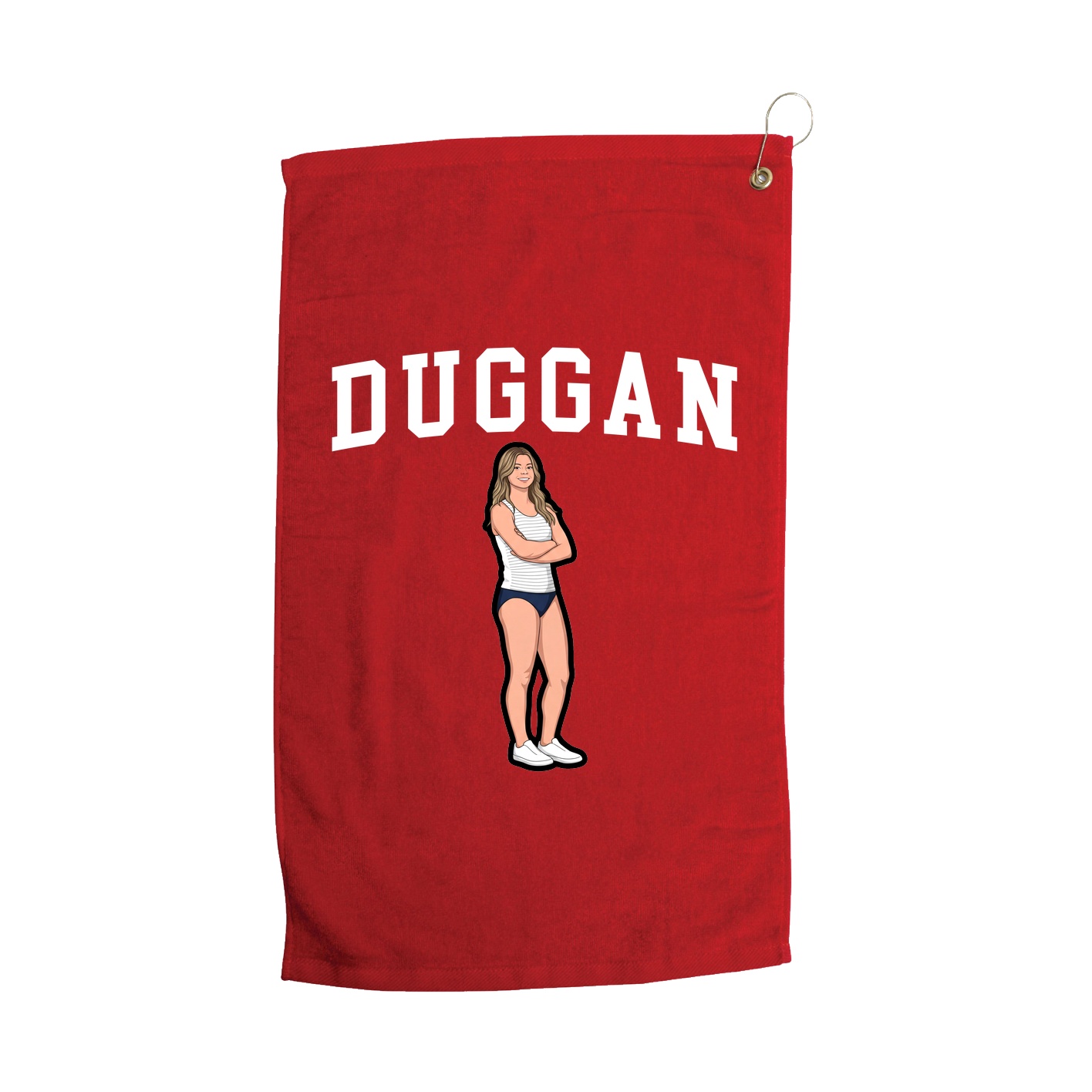 Golf Towel — Shirsey in Red