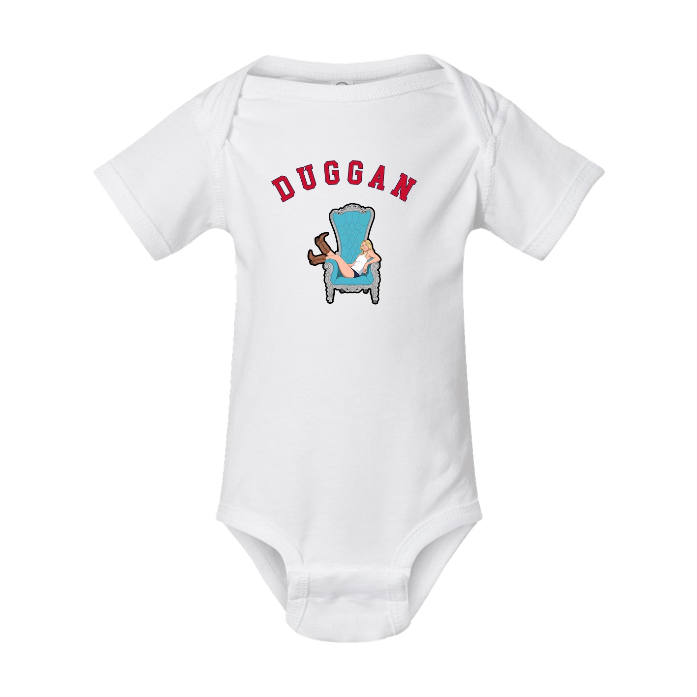 Baby Onesie — Shirsey Arch in White