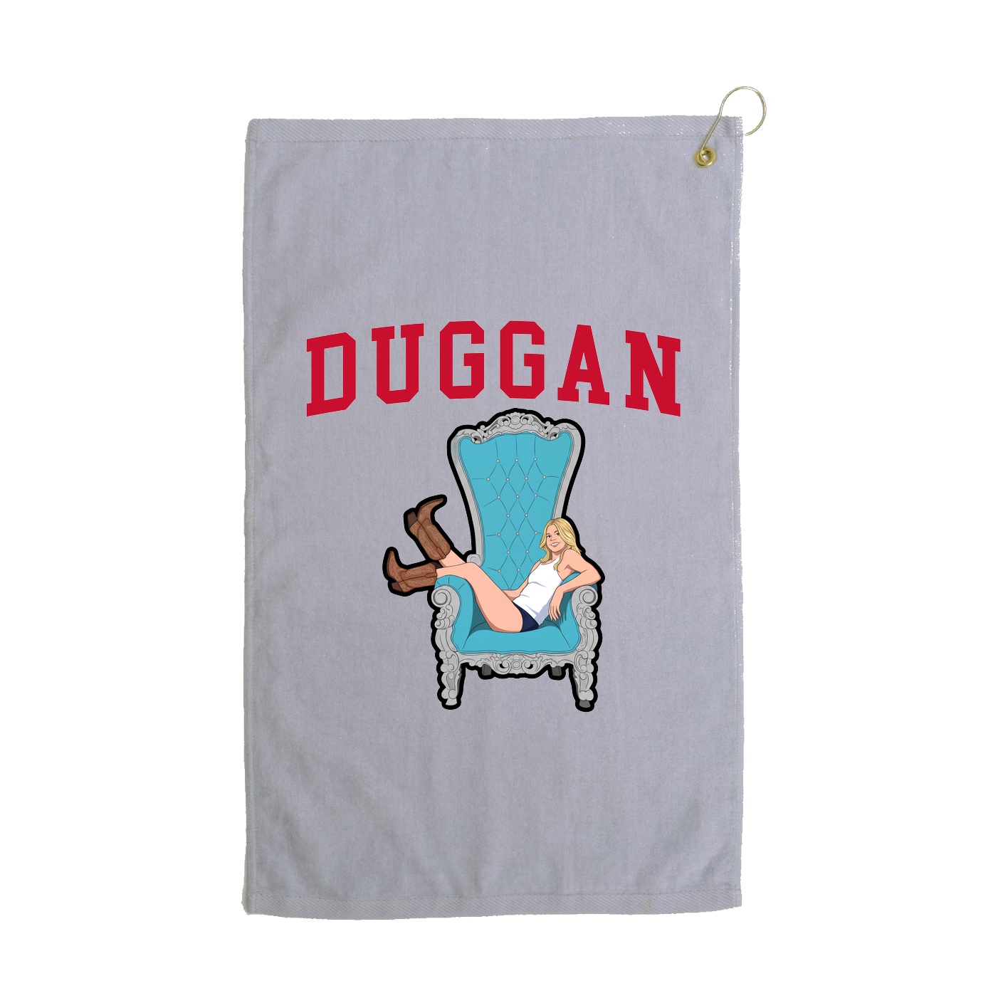 Terry Velour Golf Towel