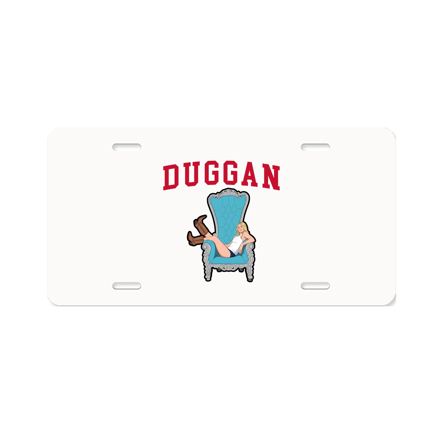 License Plate — Shirsey in Classic