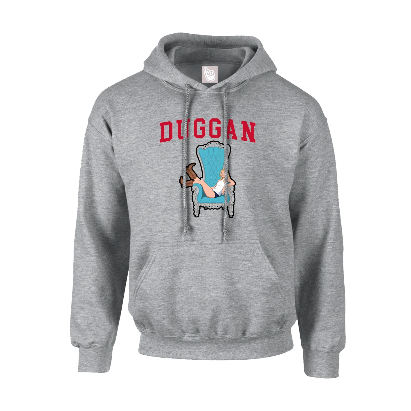 Youth Hoodie — Shirsey in Grey