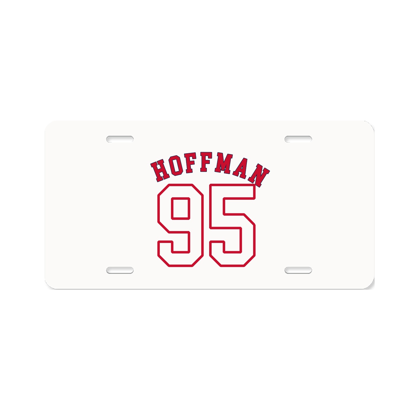 License Plate — Shirsey Arch in Classic