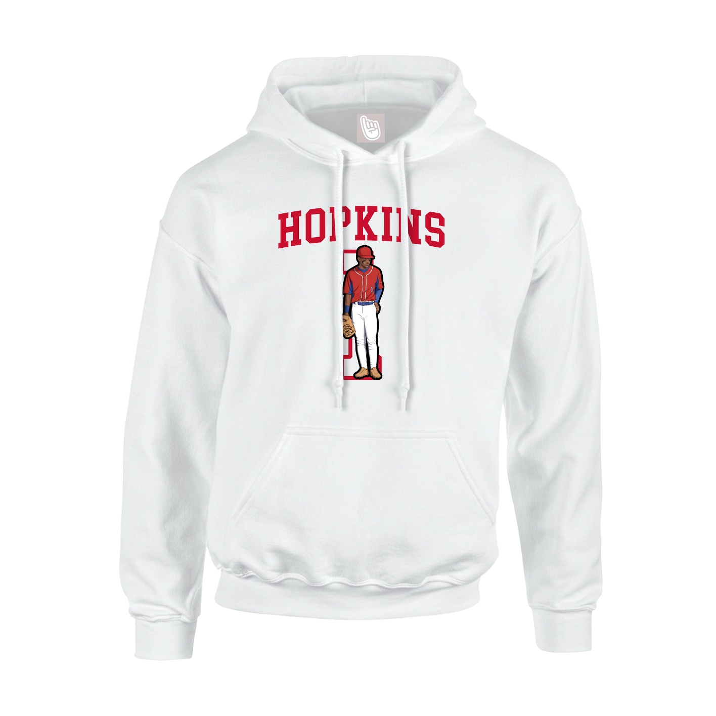 Hoodie — Shirsey in White