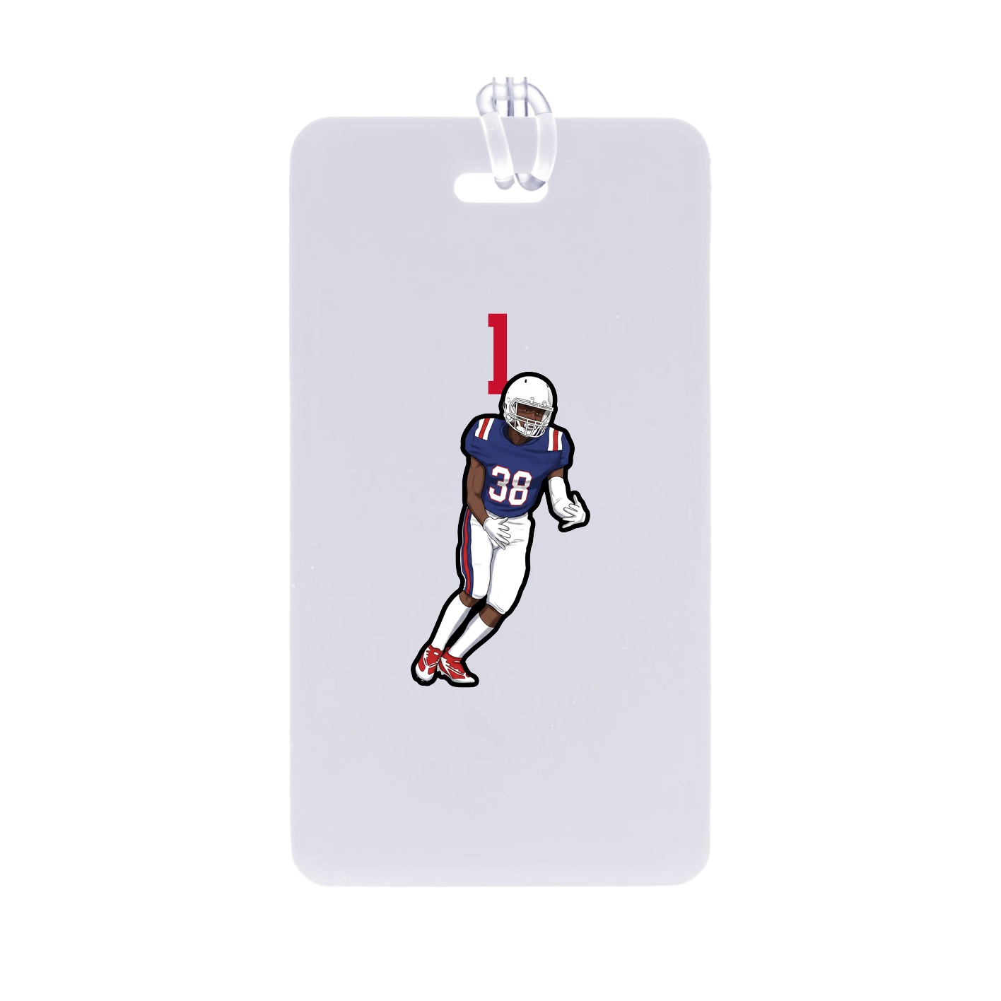 Bag Tag — Number Top in Classic