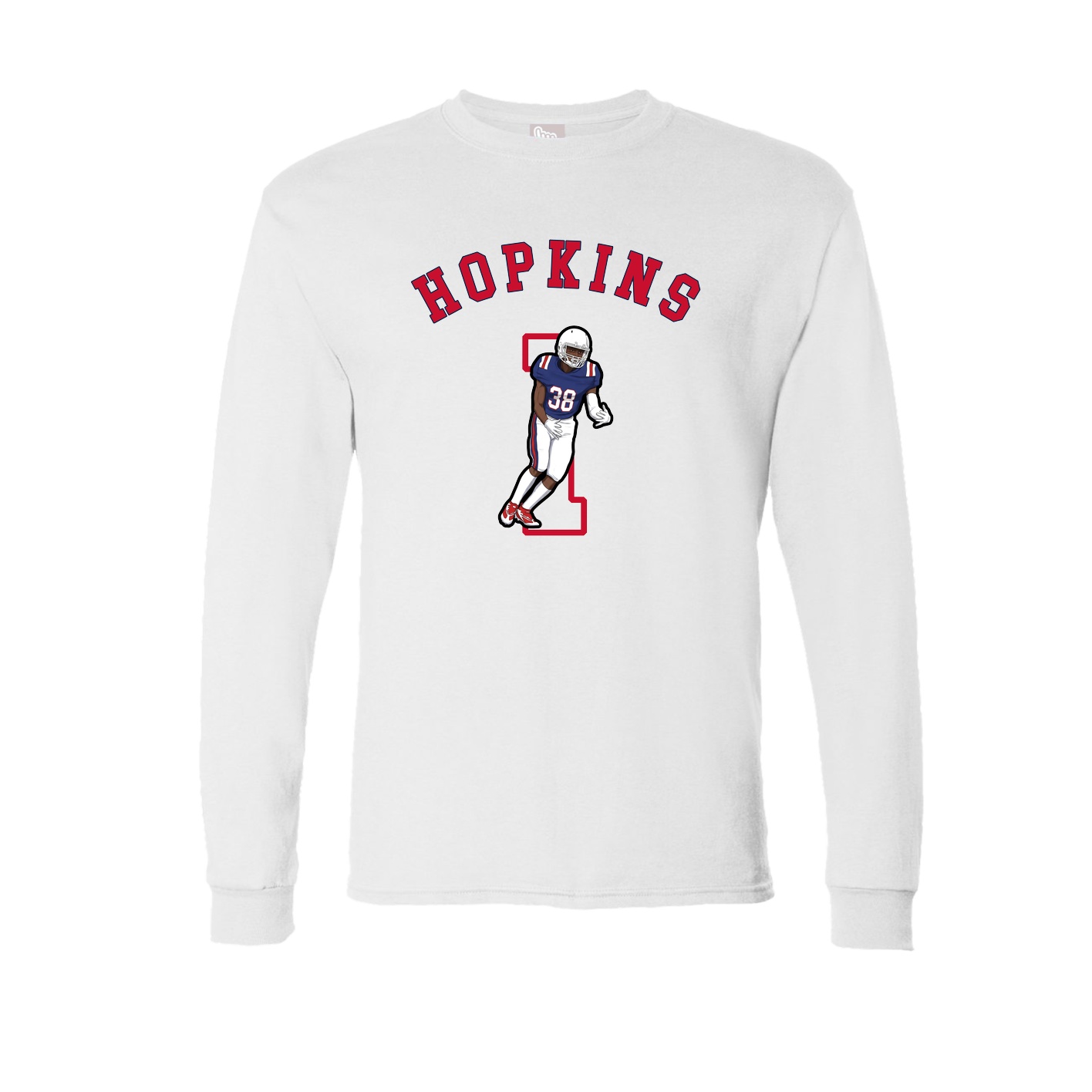 Long Sleeve Tee — Shirsey Arch in White
