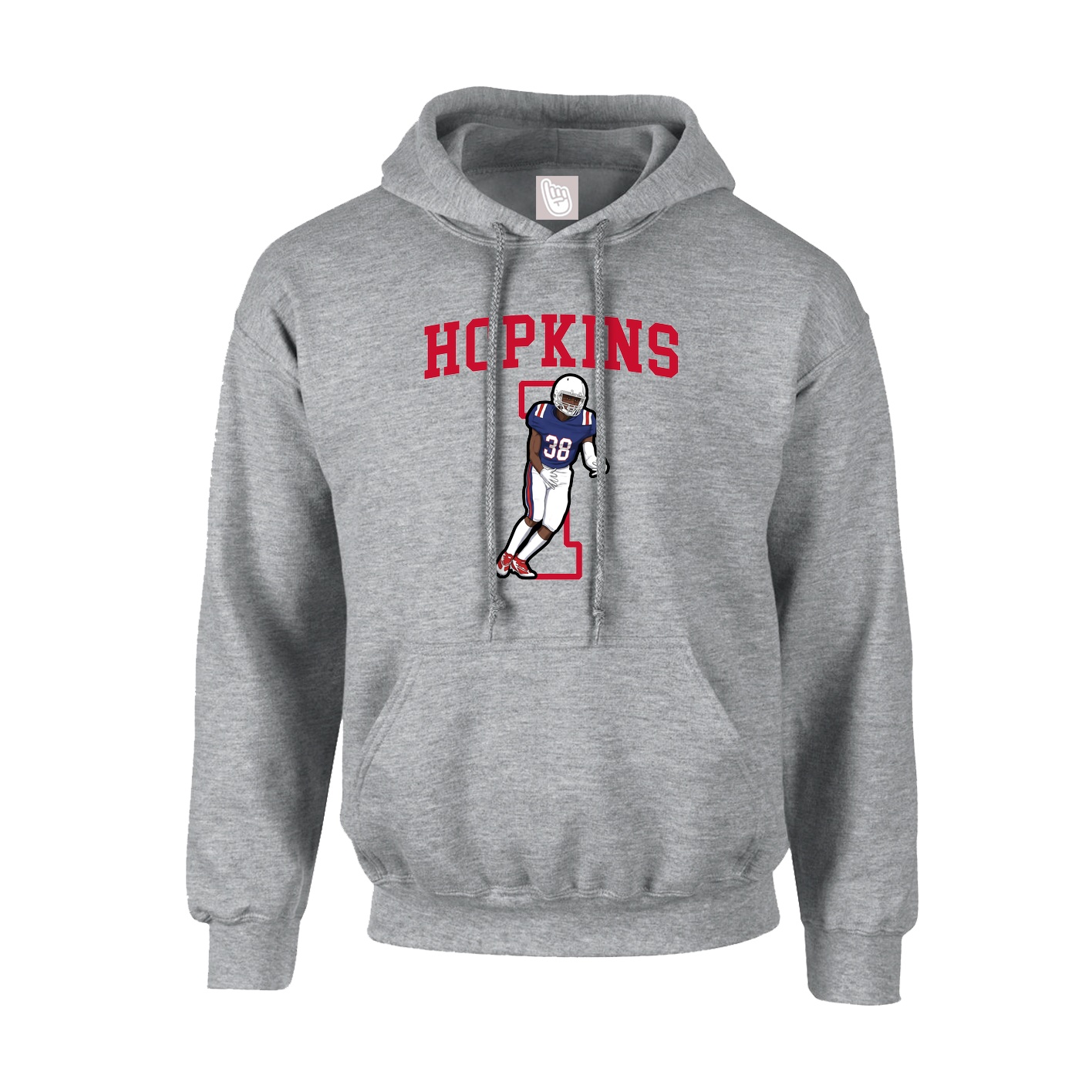 Hoodie — Shirsey in Grey